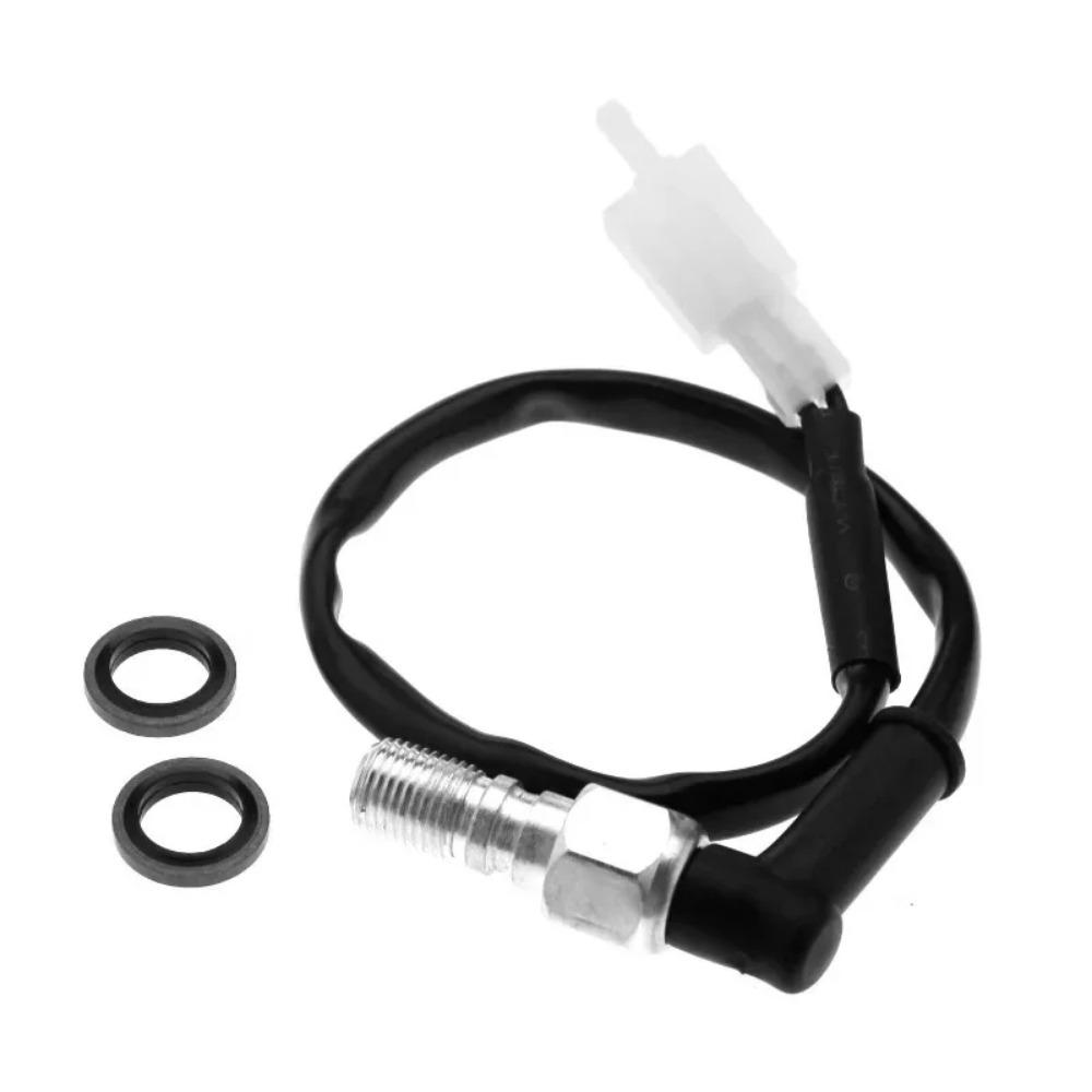 10x1.25mm Hydraulic Brake Switch Universal Motorcycle Scooter Disc Brake Oil Pipe Tail Light Switch Replacement Parts