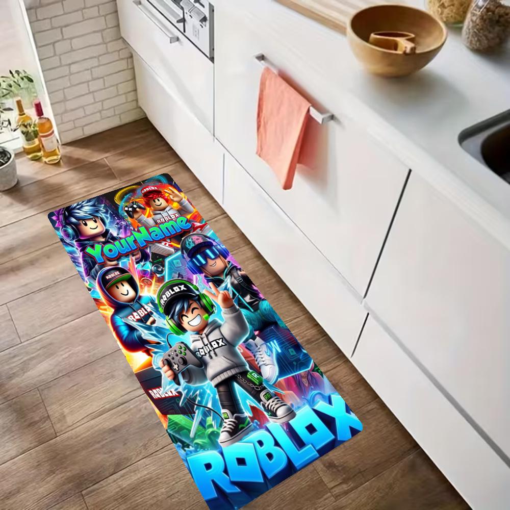 Roblox Customize Your Name Kitchen Rug Runner Rug Laundry Mat Hallway Entryway The Best Gift Choice
