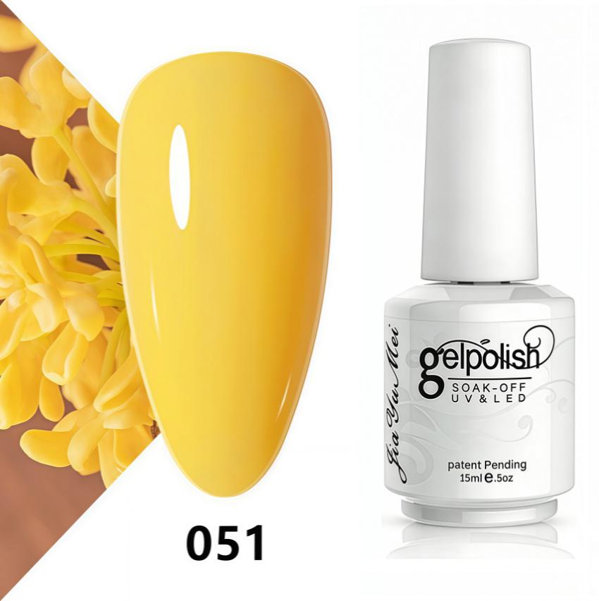 Koudan Long-lasting Gel Nail Polish Set - Firm Base & Top Coat
