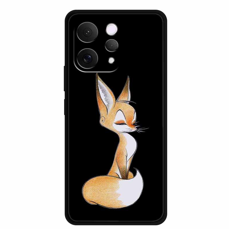 Coque For Vivo S50 V2528A Case 6.59" Black Silicone Case Cartoon Cat Shockproof Soft Back Cover For Vivo S50 5G 2025 Phone Case