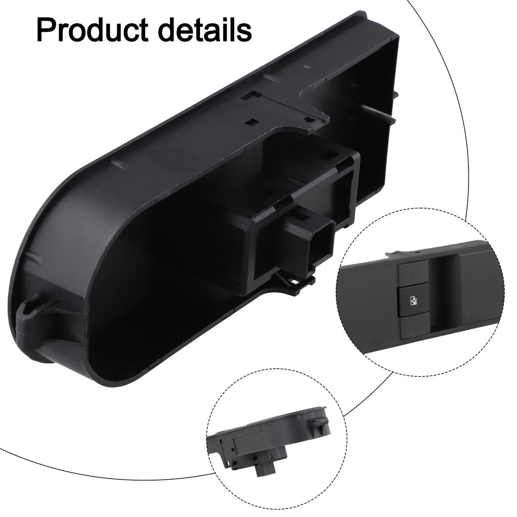 Window Control Switch Front Passenger Side for For VAUXHALL For ASTRA MK5 MK V 2004 2010 Compatible Replacement Part