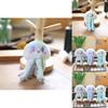 Adorable Plush Octopus Keychain Cute Soft Short Plush Toy Stuffed Animal