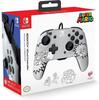 Геймпад PDP Switch Rematch Wired Controller Super Mario Comic Attack Серый/белый