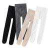 Girls' Thin Fleece Dance Tights: Warm, Thickened White Pantyhose for Autumn/Winter
