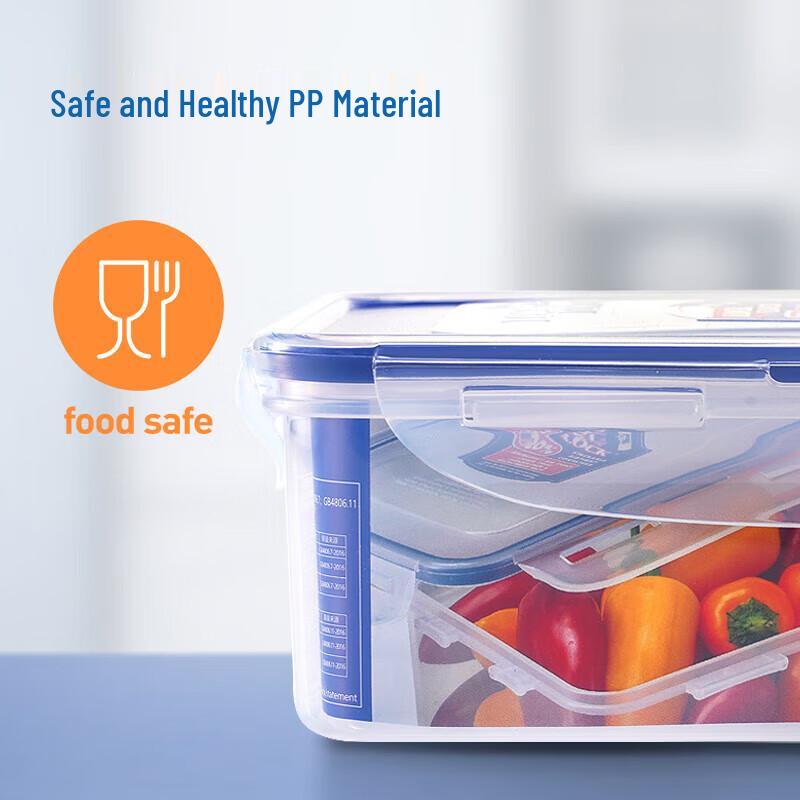 Lock & Lock Plastic Divided Food Storage Set