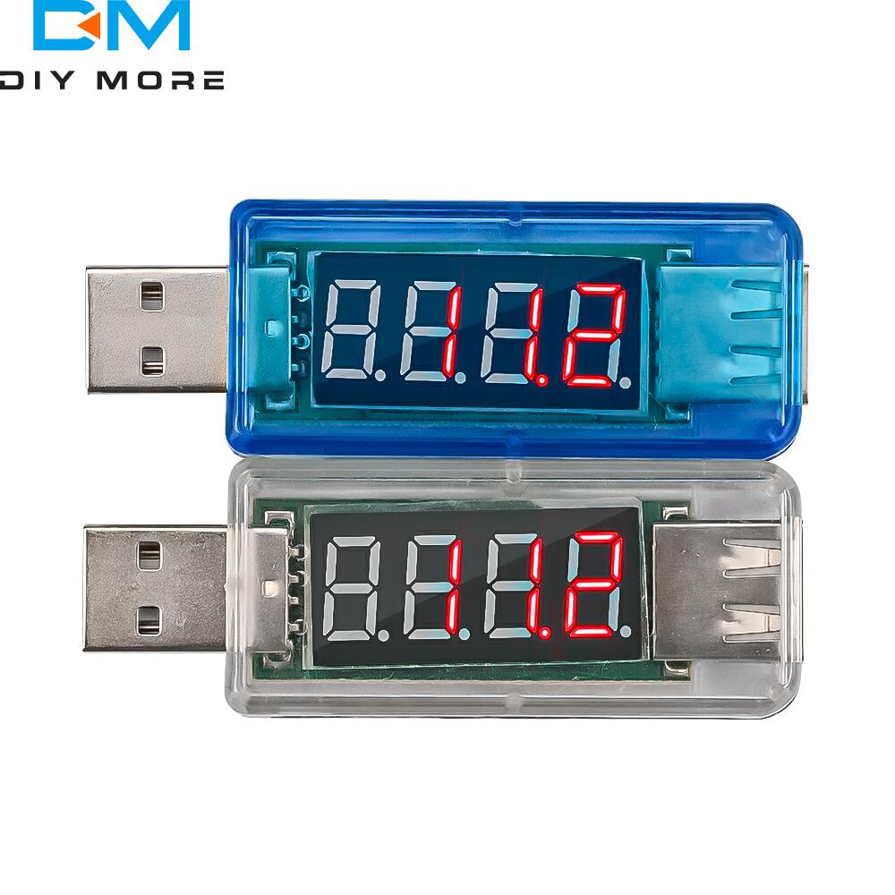 Mini DC3.3-7.5V 0A-3A USB Charging Current Voltage Tester Detector USB Voltmeter Ammeter Troubleshooting Tool