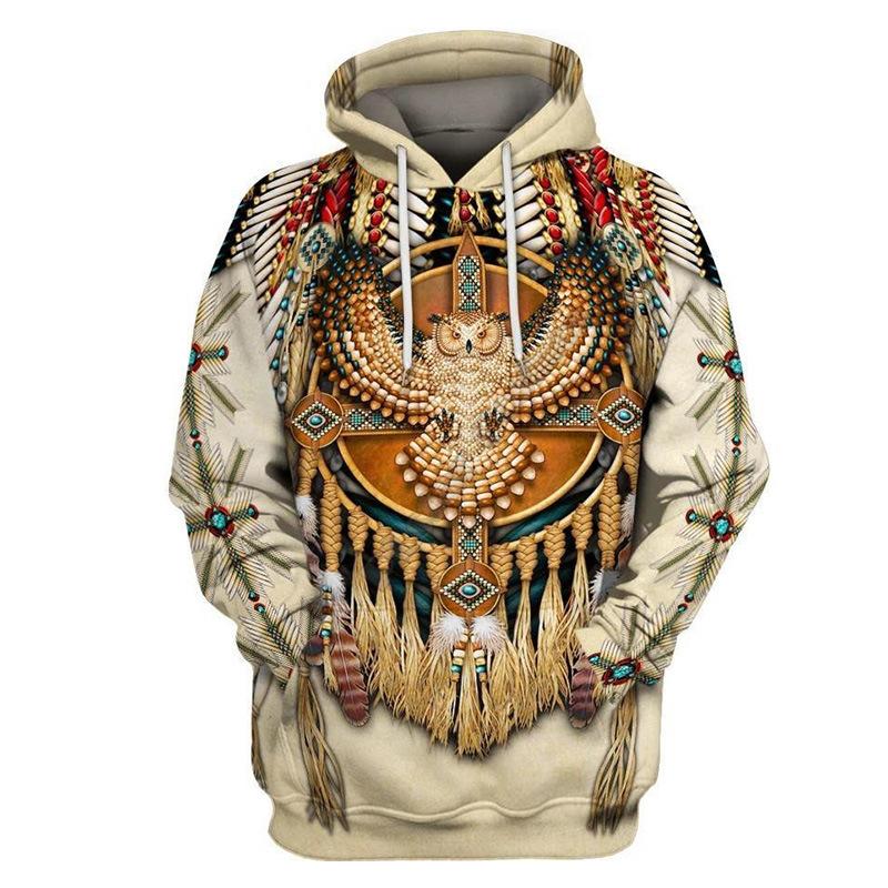 

Мужская куртка модный 3D цифровой индийский принт повседневная толстовка 7XL