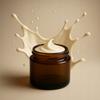 20x Glass Jars 50g Dark Glass for Cream Samples Cosmetics