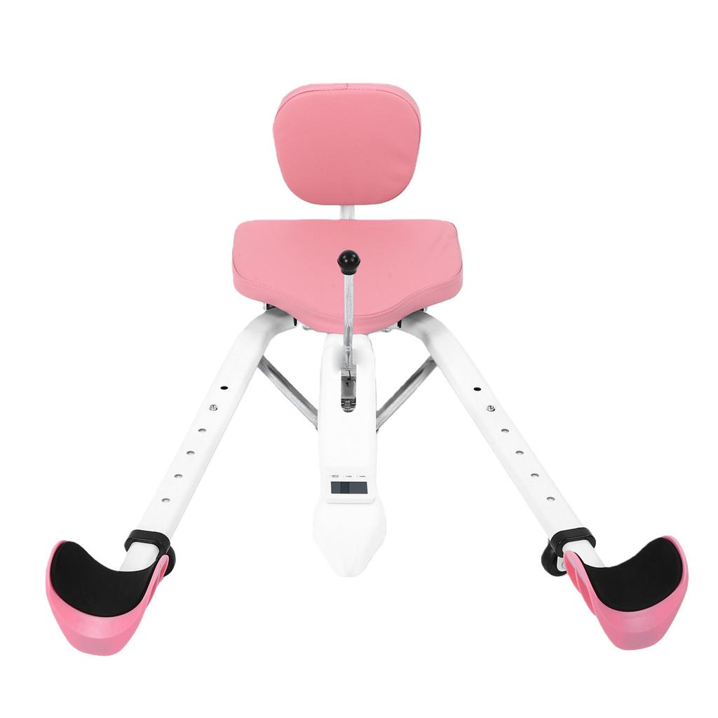 Split Machine Leg Stretcher Machine 180 degrees Expansion 330 Lbs Stretching Machine with PU Seat Back Rest Timer for Flexibility