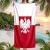Poland Beach Towel Soft Microfiber Summer Towel Quick Dry Absorbent Towel for Beach Swimming Pool Travel