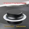 Aluminum LP Vinyl Record Stabilizer, Shock Absorber & Turntable Needle Press