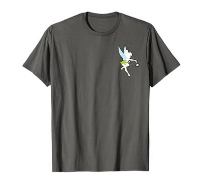 Disney Peter Pan Pocket Flying Tinker Bell Magic Wand T-Shirt