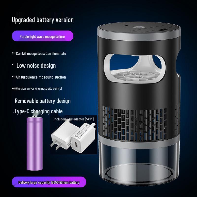 New Photocatalytic Mosquito Killer and Attractant Lamp: Safe for Homes with Pregnant Women, Infants, and Pets