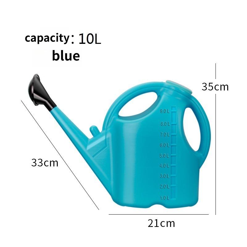 Large Thiened 5L Plastic Long Mouth Watering Can Gardening Household Flower Sprang Hose Garden Tool Flower Bed Sprayer