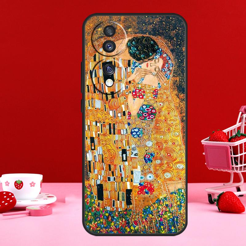 

Чехол Gustav Klimt для Honor Magic 6 5 Pro 50 70 90 Lite X6 X7 X8 X9 X6a X7a X8a X9a X8b X9b задняя крышка Honor X9 4G