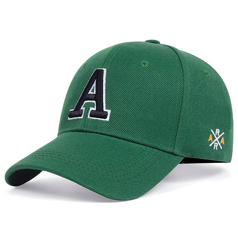 Fashion New Sunshade Hat A Letter Side Ar Embroidered Baseball Hat Daily Casual Decoration Hip Hop Hat Unisex