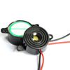 Verchromt Für Auto Elektronischer Summer Alarm 10A Piezo Dauerton Piepser Mehrton Hupe