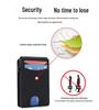 Premium Men's Leather Wallet with Magnetic Credit Card Holder and Airtag Slot
