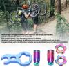   7pcs   Alloy     Valve   Strong Hardness Bike Tire Valve Cover Nut Set