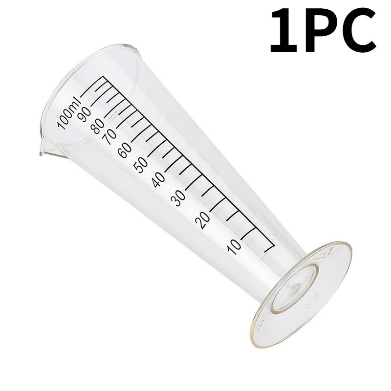 100ML Acrylic Power Cup Food-Grade Measuring Cup Thickened Transparent High-Temperature Resistant Measuring Water Cup with Scale