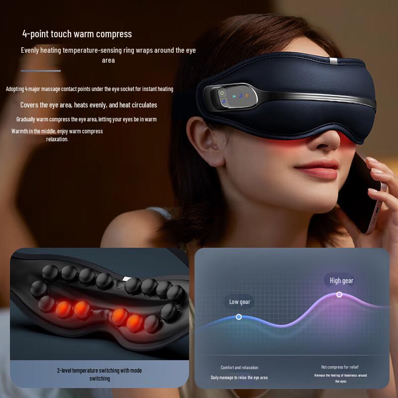 

Philips Smart Eye Massager with Heat and Bluetooth CN plug (adapter included)