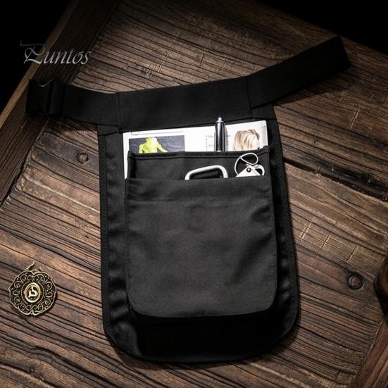 Versatile Waist Bag Multi-function Belt Apron for Outdoor, Large Capacity Multi-Pocket Pack Pouch, Adjustable Waistband Fanny Women and Men