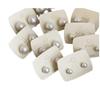 French Retro Irregular Pearl Stud Earrings Women'S Simple High-End Personality Fashion Temperament Versatile Earrings