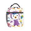 Cartoon Insulated Lunch Bag High Capacity Pororos Reusable Cooler Bag Tote Lunch Box Bento Pouch