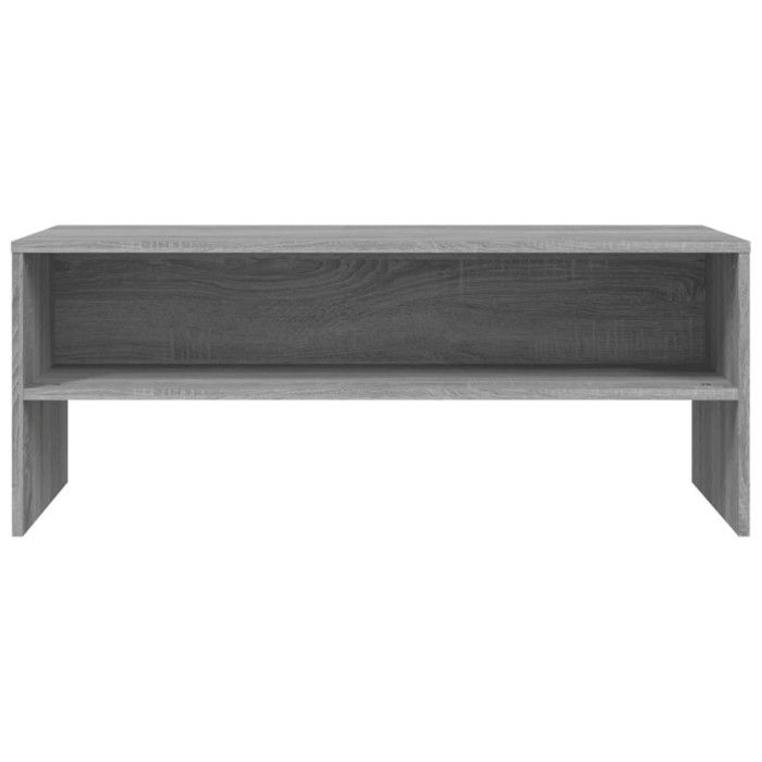 VidaXL TV Stand Sonoma Grey 100x40x40 Cm Engineered Wood 815232