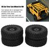4PCS RC Car Tires Tyre Wheel for MN D90 D91 D99 D99 86 RC Car Spare Upgrades Accessories