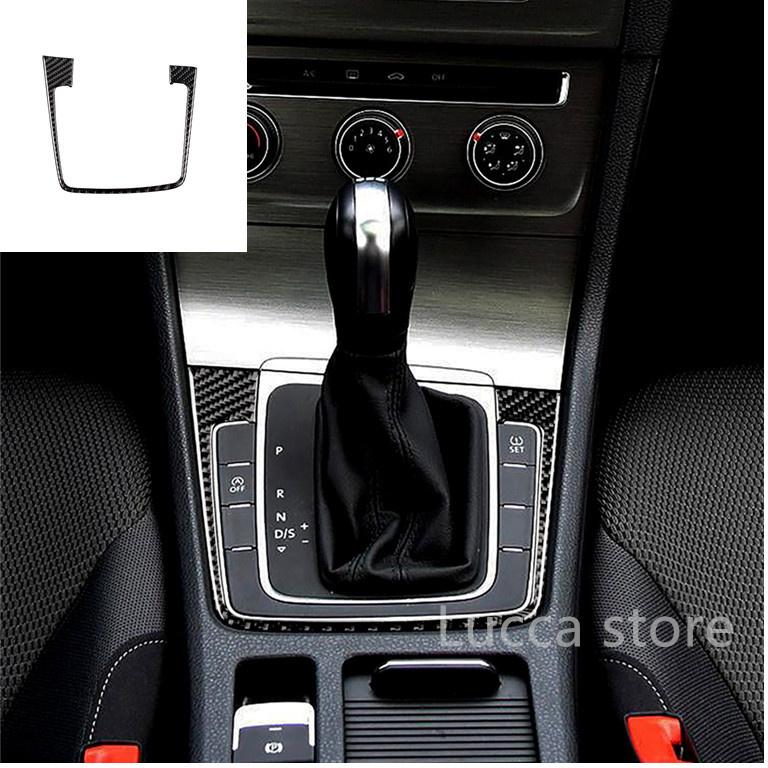 

Углеродное волокно для Volkswagen Golf 7 GTI MK7, аксессуары, CD, панель управления кондиционером, панель передач, рулевое колесо, воздух 4LHD