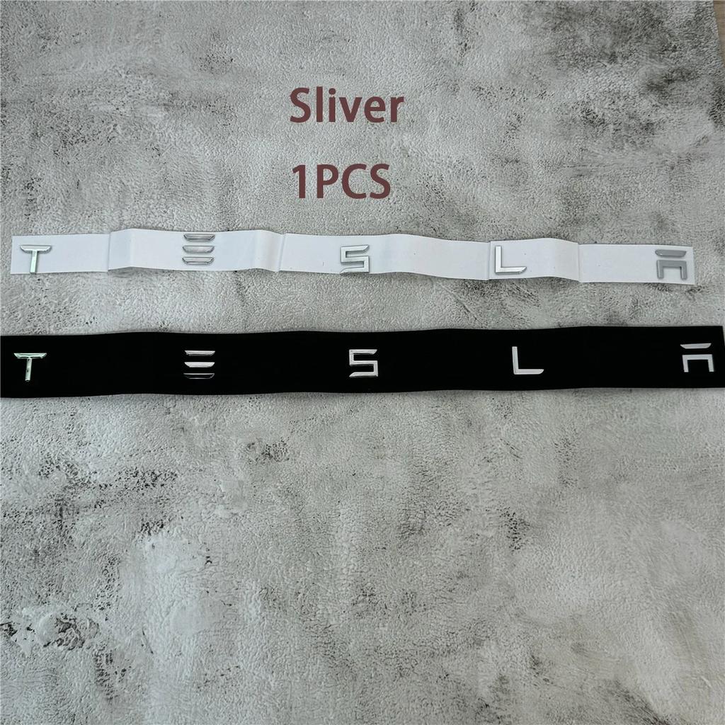 1 Stück Chrom Auto Heckklappe Aufkleber Emblem MODEL 3 S X Y Zubehör Abzeichen Decal
