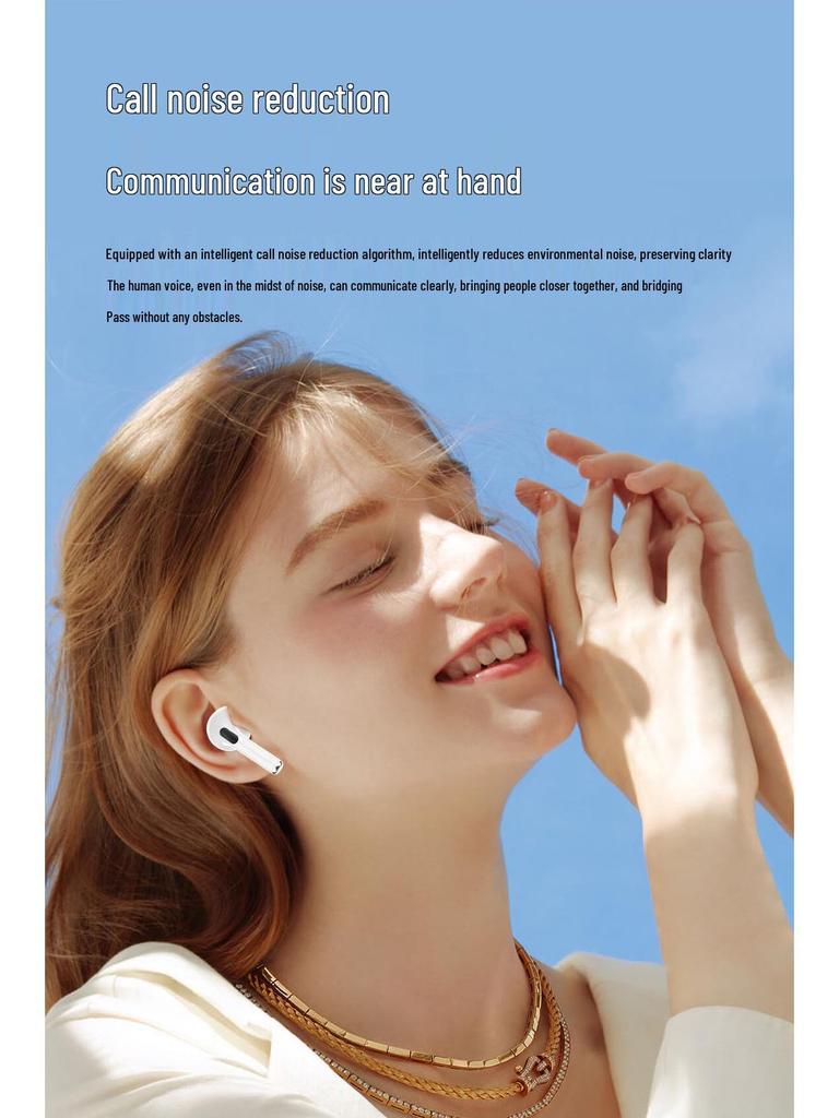 2025 S190 Ekte Trådløse Bluetooth-ørepropper - Høy Kvalitetslyd, Lav Latens, Komfortable for Langvarig Bruk