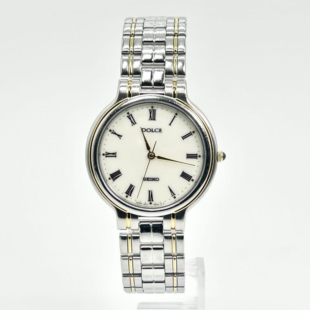 [USED] SEIKO DOLCE 5E31-6C90 Quartz Watch