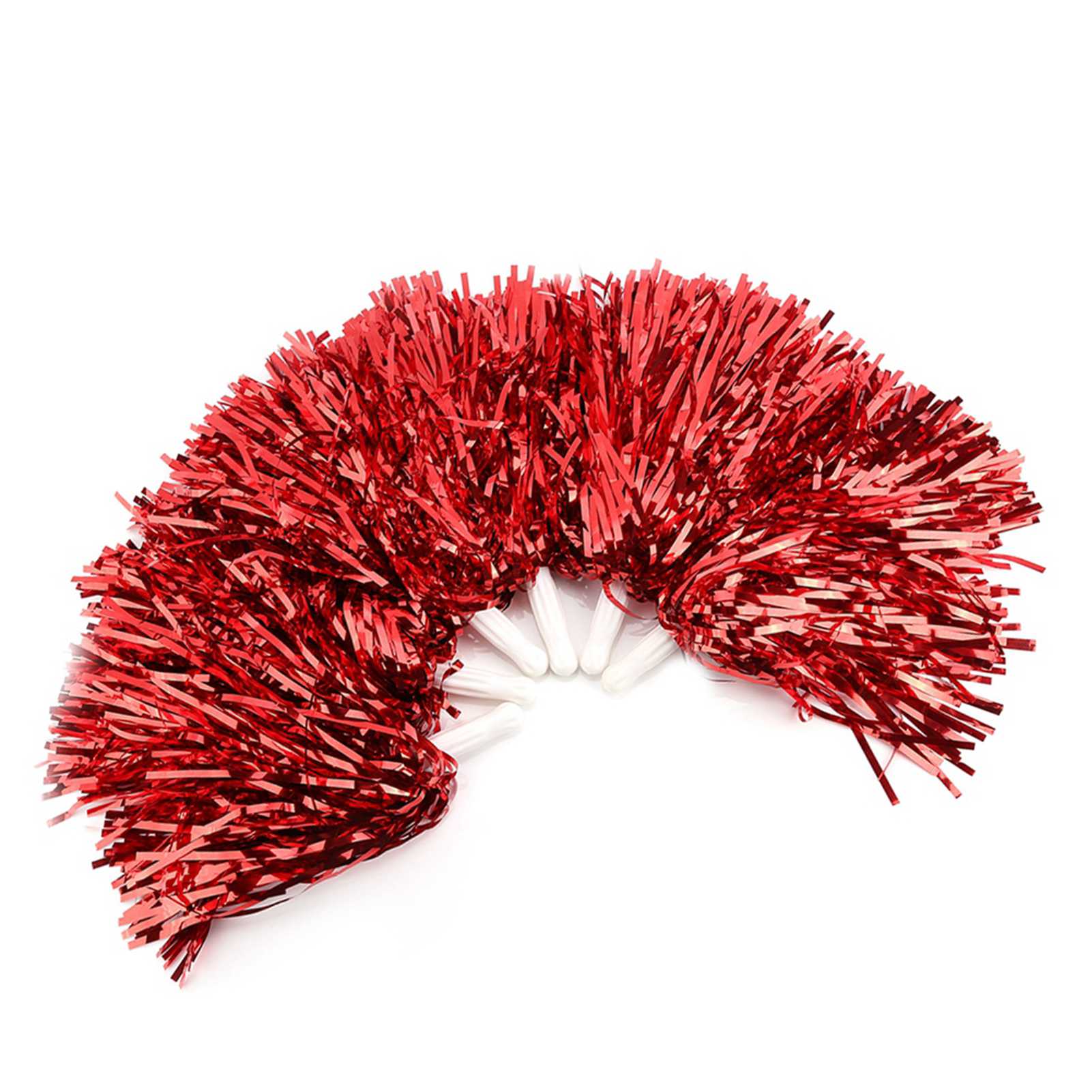 

7 Colors 6pcs Cheer ing Pom Poms Party Dance Accessory Sports Pompoms Cheer Red