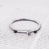 Jbans Classic Line Point Scenty Double 1098 Chain Skull Pendant String 1235Bk Bracelet Set (C2501-Se394_Bk)