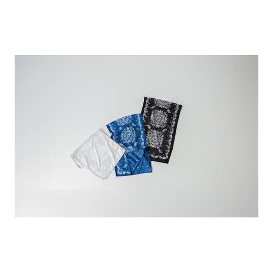 Modern Department Store PAISLEY Cool Towel, Cool Feeling, UV Protection Rate, 98%, Antibacterial Treatment, Neck Towel, Sun Shade, Heat Stroke