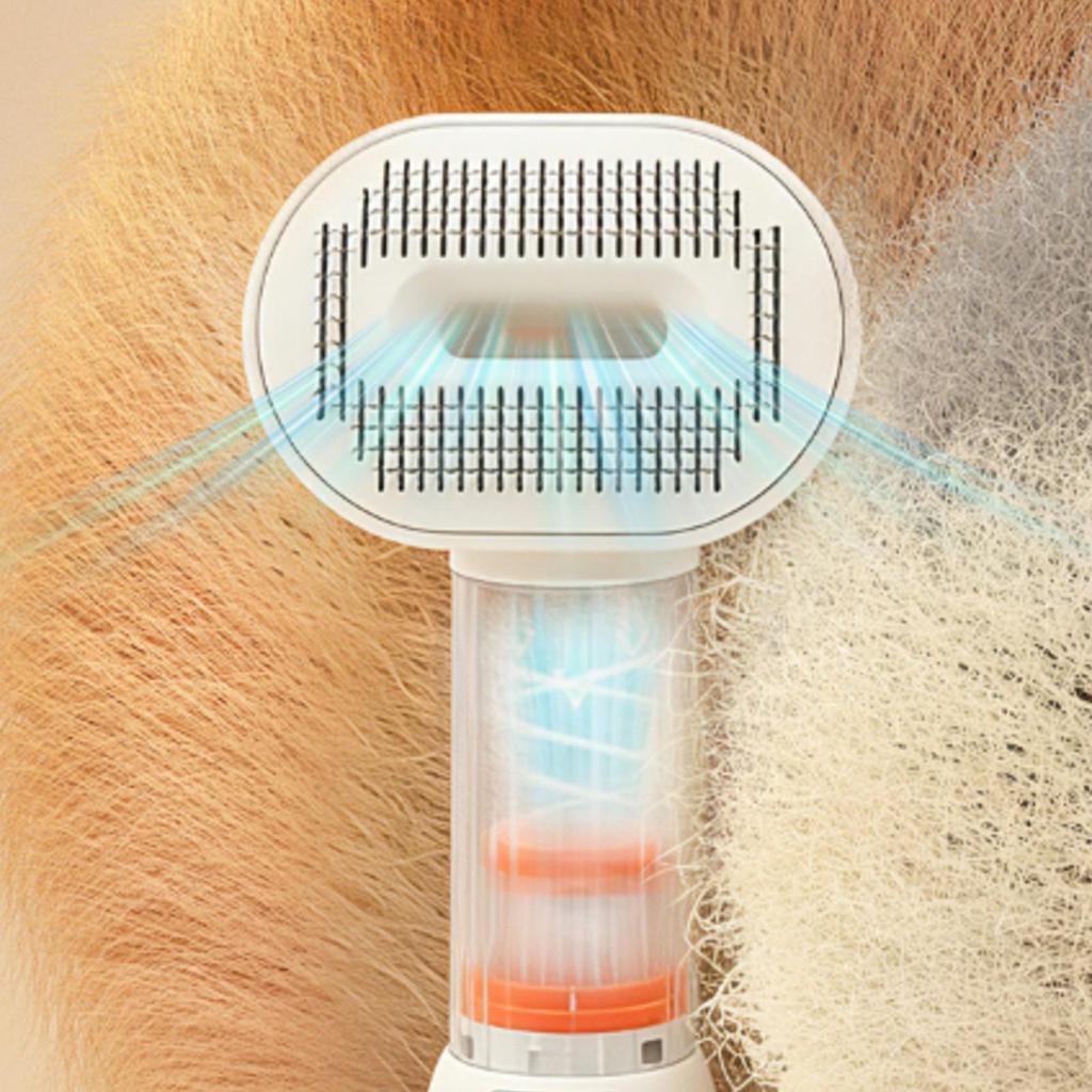 Handheld Pet Vacuum with Interchangeable Heads Cordless for Bedding