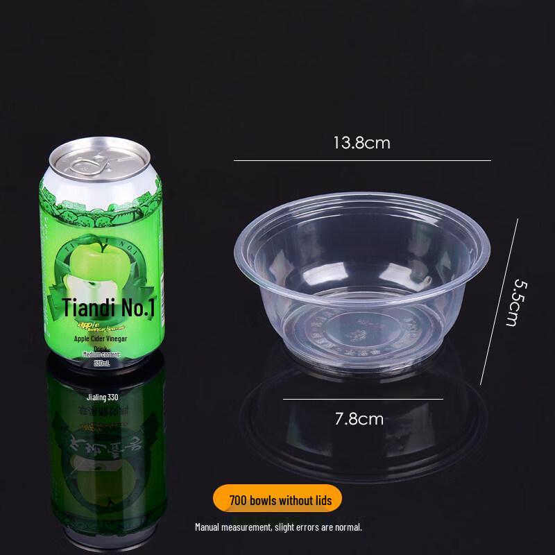 Disposable Plastic Takeaway Bowls