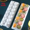 Premium Whiskey Box Ice Ball Cube Maker Tray With Stylish Round Sphere Mould