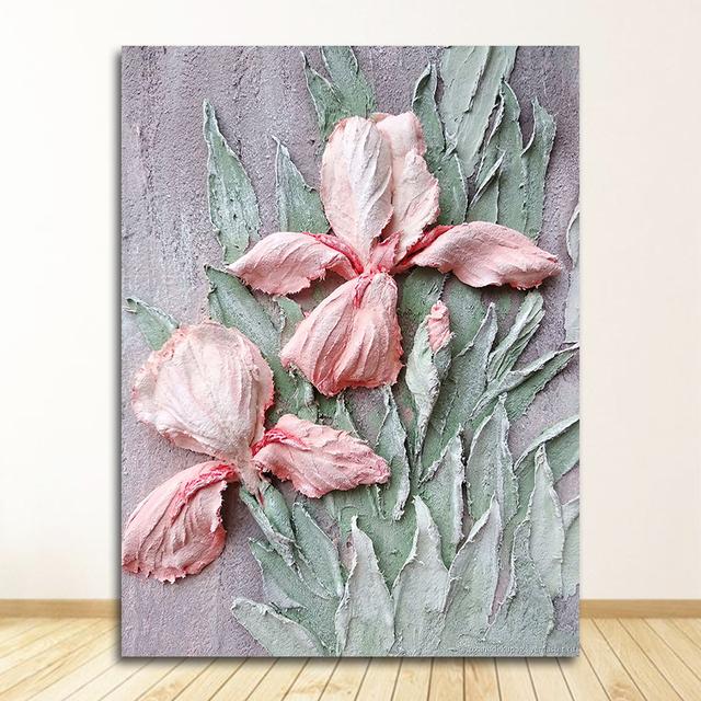 And Prints Wall Pictures For Living Room Decoration Art Scandinavian Home Decor Abstract Canvas Painting Wall Art Flower Posters