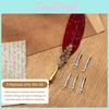 Feather Pen Set Retro Dip Vintage Quill Pen Elegant Style Calligraphy Writing Signature With