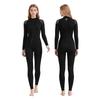 3MM Womens Wetsuit Full Body Surfing Swimwear Thickened Warmth Cold-proof Snorkeling Winter Swimming Wet Suit Black L