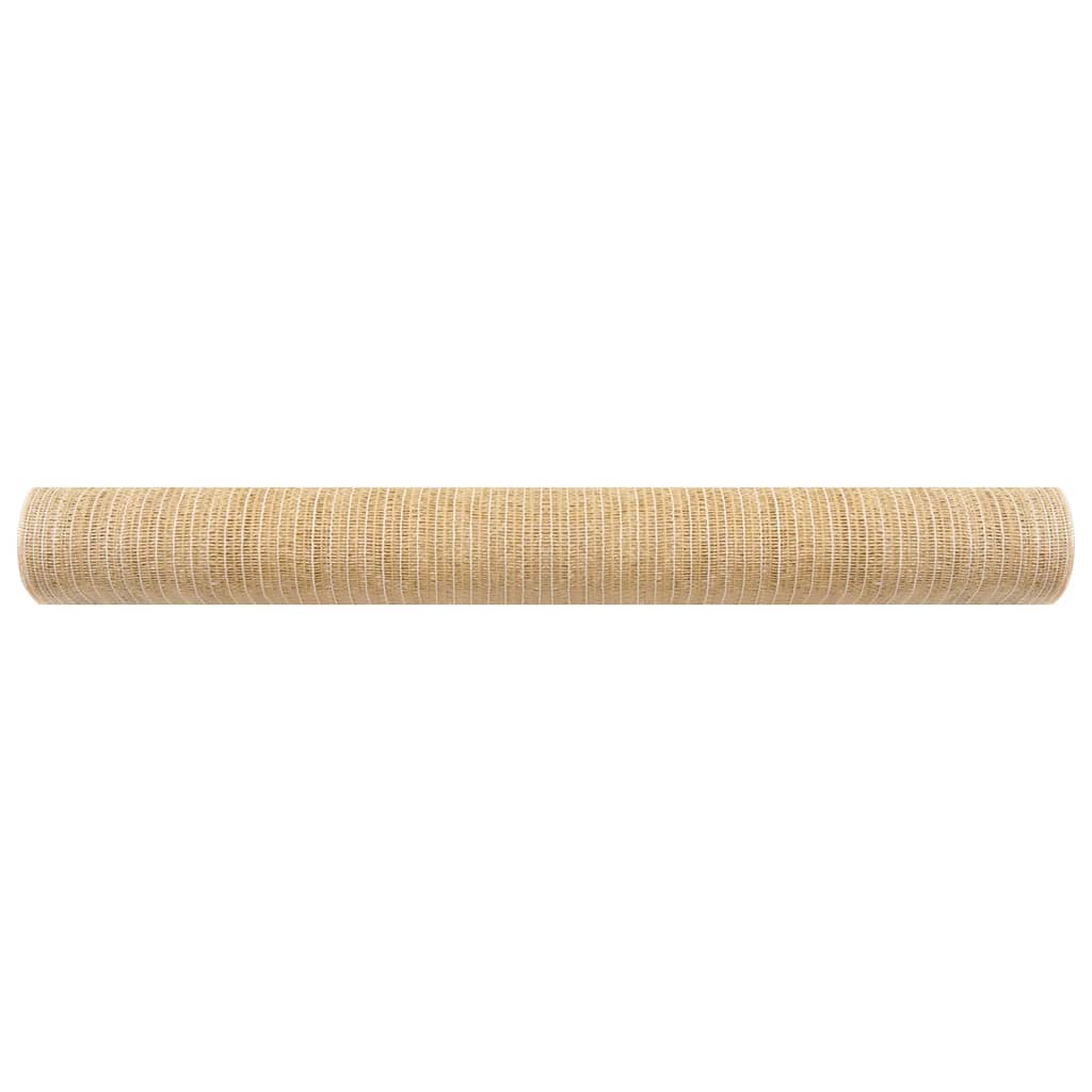 Vidaxl Siatka Cieniująca, Beżowa, 1,5 X 50 M, Hdpe, 75 G/M²