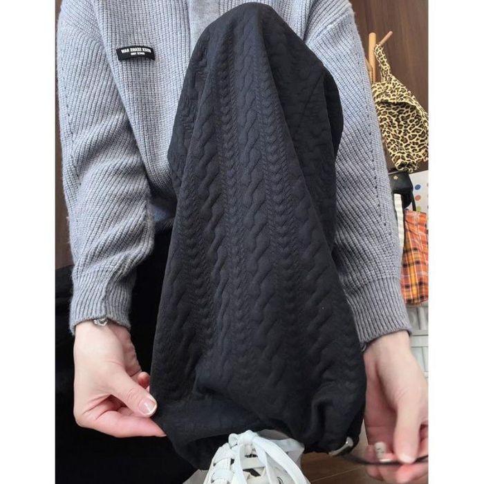 

Women s Plus Size High Waist Wide Leg Pants - Autumn/Winter 2025, Slimming Drape Casual Trousers 4XL чёрный