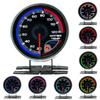 62mm Racing Car 7 Colors LED Adjustable Water Temperature Gauge Kit