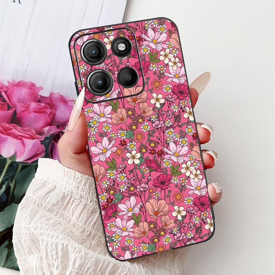 For Motorola Moto G15 Case Stylish Painted Cover Shockproof Soft TPU Phone Case For Motorola G15 G 15 MotoG15 Fundas 6.72'' Capa