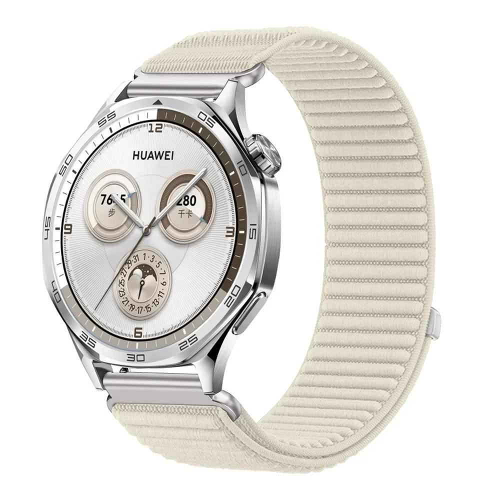 20 mm und 22 mm breites Uhrenarmband für Samsung Galaxy Watch 7/FE/5/Pro/6/4/Classic, sportliches Nylon-Schlaufenarmband, Huawei Watch GT/5/4/3 Pro 2
