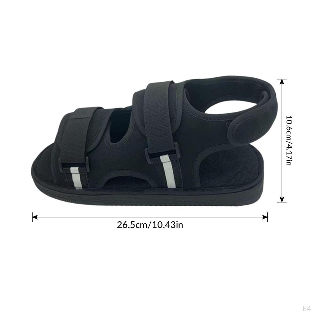 Post OP Shoe Foot Cast Fracture Fixed Shoes Braces Protection Adjustable