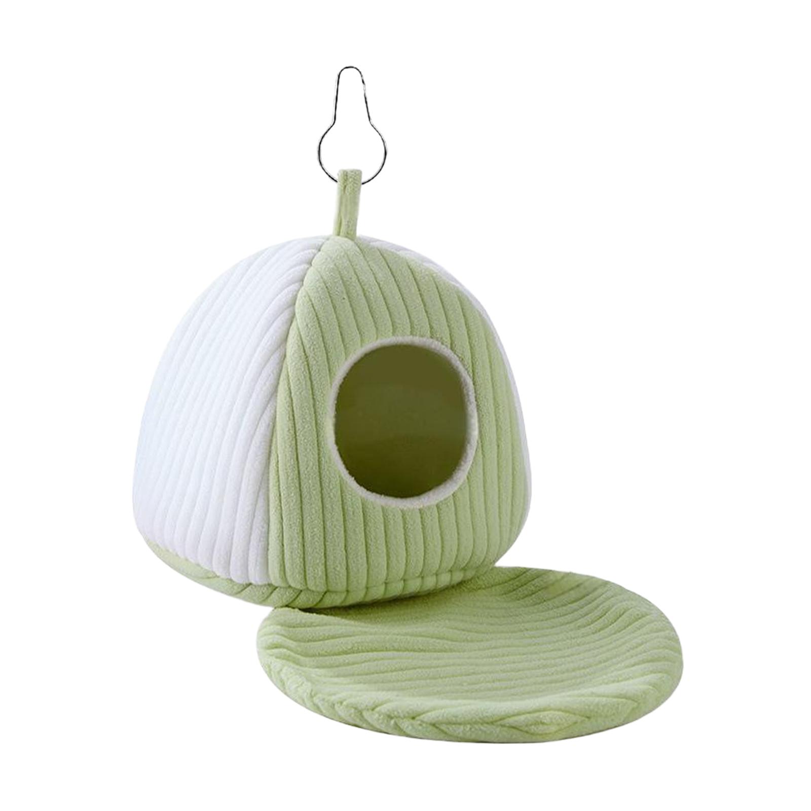 Bird Nest for Cage Easy Installation, Cozy, Indoor Outdoor Hanging Hammock Shed for African Grey 17cmx17cmx17cm